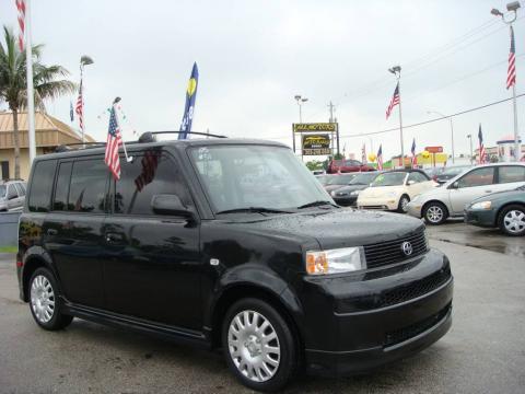 Black Scion xB .  Click to enlarge.