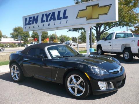 Black Onyx Saturn Sky Red Line Roadster.  Click to enlarge.