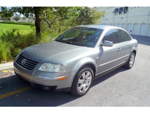 Silverstone Grey Metallic Volkswagen Passat GLX Sedan.  Click to enlarge.