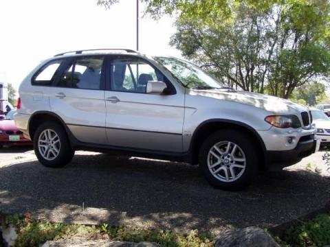 Titanium Silver Metallic BMW X5 3.0i.  Click to enlarge.