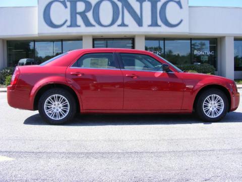 Inferno Red Crystal Pearl Chrysler 300 LX.  Click to enlarge.