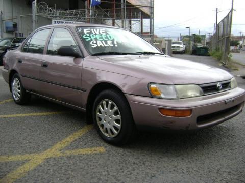 Rose Pearl Metallic Toyota Corolla . Click to enlarge. Rose Pearl Metallic Toyota Corolla . Click to enlarge.