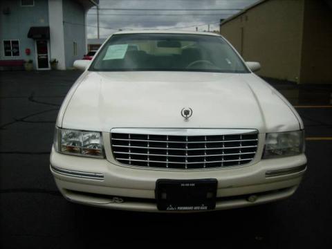 Cotillion White Cadillac DeVille Sedan.  Click to enlarge.