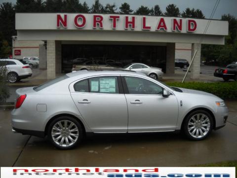 Ingot Silver Metallic Lincoln MKS EcoBoost AWD.  Click to enlarge.