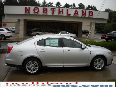 Ingot Silver Metallic Lincoln MKS FWD.  Click to enlarge.