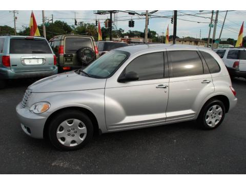 Bright Silver Metallic Chrysler PT Cruiser Touring.  Click to enlarge.