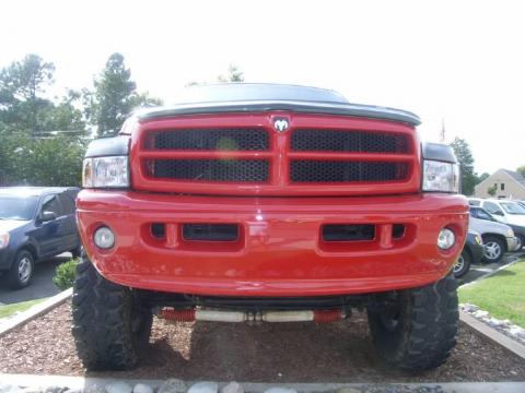 Flame Red Dodge Ram 1500 Sport Club Cab 4x4.  Click to enlarge.