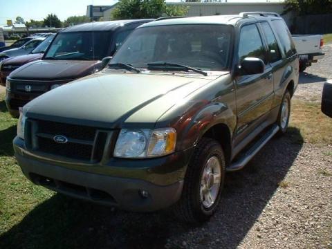 Estate Green Metallic Ford Explorer Sport.  Click to enlarge.