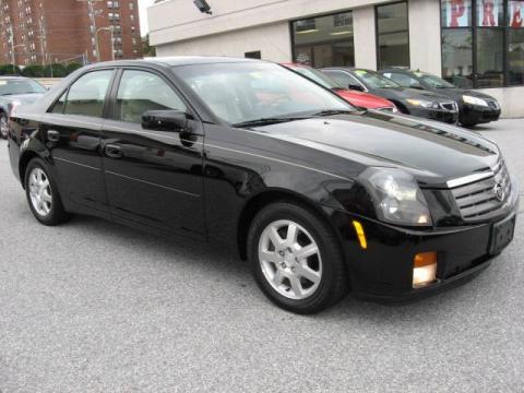 Black Raven Cadillac CTS Sedan.  Click to enlarge.