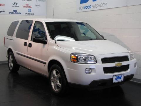 Summit White Chevrolet Uplander LS.  Click to enlarge.