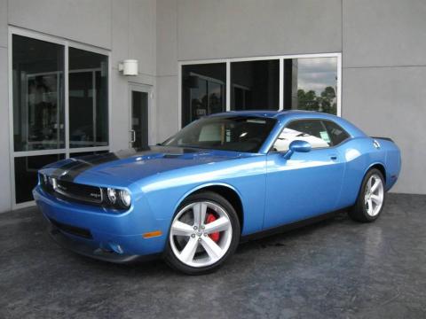 B5 Blue Pearl Coat Dodge Challenger SRT8.  Click to enlarge.