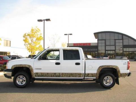 Summit White Chevrolet Silverado 1500 LS Crew Cab 4x4.  Click to enlarge.