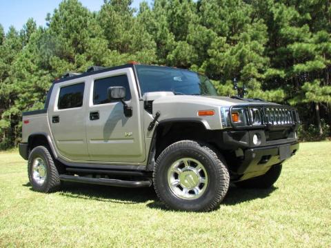 Pewter Metallic Hummer H2 SUT.  Click to enlarge.