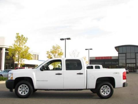 Summit White Chevrolet Silverado 1500 Work Truck Crew Cab 4x4. Click to enlarge. Summit White Chevrolet Silverado 1500 Work Truck Crew Cab 4x4. Click to enlarge.