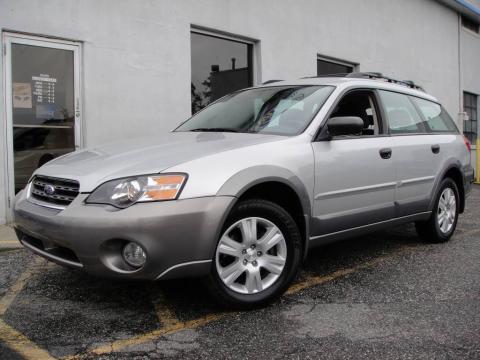 Brilliant Silver Metallic Subaru Outback 2.5i Wagon.  Click to enlarge.