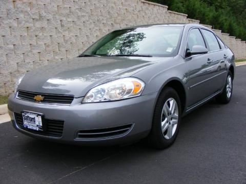Dark Silver Metallic Chevrolet Impala LS.  Click to enlarge.