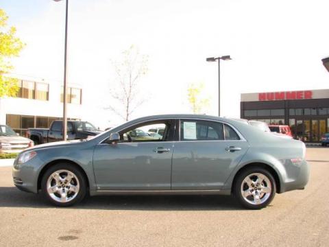 Silver Moss Metallic Chevrolet Malibu LT Sedan.  Click to enlarge.