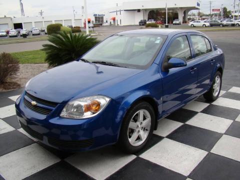 Laser Blue Metallic Chevrolet Cobalt LT Sedan.  Click to enlarge.
