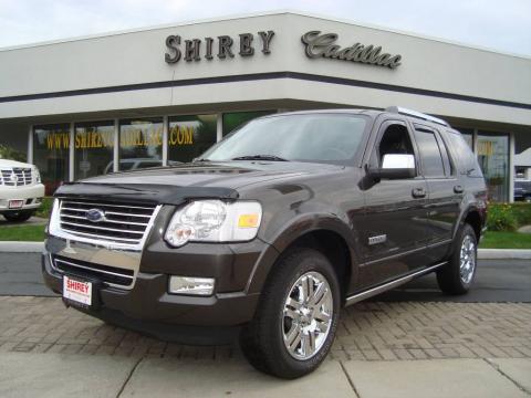 Dark Stone Metallic Ford Explorer Limited 4x4.  Click to enlarge.