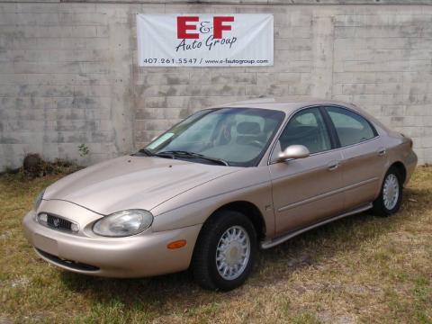 Light Prairie Tan Metallic Mercury Sable GS Sedan.  Click to enlarge.