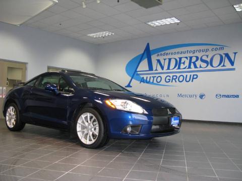 Maizen Blue Pearl Mitsubishi Eclipse GT Coupe.  Click to enlarge.