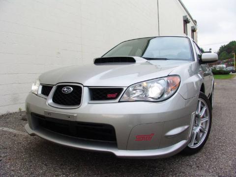 Crystal Gray Metallic Subaru Impreza WRX STi.  Click to enlarge.