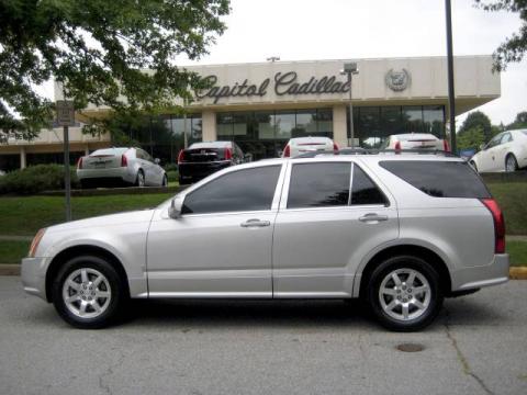 Light Platinum Cadillac SRX V6.  Click to enlarge.