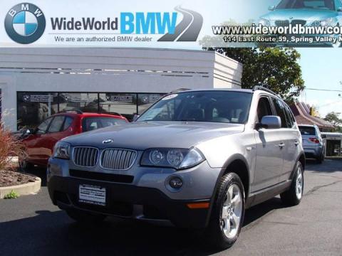 Silver Grey Metallic BMW X3 3.0si.  Click to enlarge.