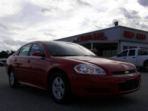 Victory Red Chevrolet Impala LT.  Click to enlarge.