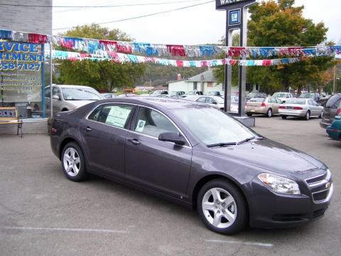 Taupe Gray Metallic Chevrolet Malibu LS Sedan.  Click to enlarge.