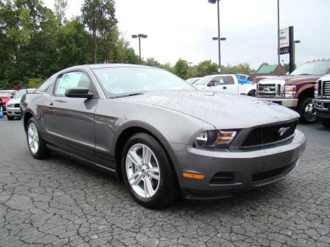 Sterling Grey Metallic Ford Mustang V6 Coupe.  Click to enlarge.