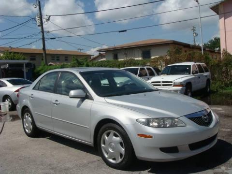 Satin Silver Metallic Mazda MAZDA6 i Sedan. Click to enlarge. Satin Silver Metallic Mazda MAZDA6 i Sedan. Click to enlarge.