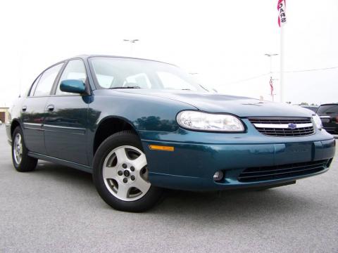 Dark Tropic Teal Metallic Chevrolet Malibu LS Sedan.  Click to enlarge.