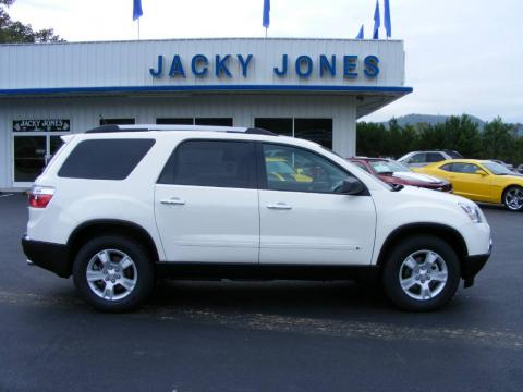 Summit White GMC Acadia SLE.  Click to enlarge.