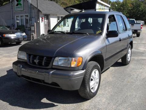 Pewter Gray Kia Sportage .  Click to enlarge.