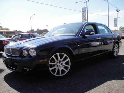 Indigo Blue Metallic Jaguar XJ XJ8 L.  Click to enlarge.