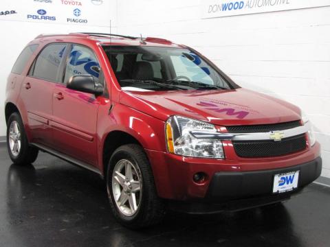 Salsa Red Metallic Chevrolet Equinox LT AWD.  Click to enlarge.