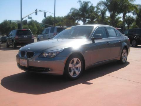 Space Grey Metallic BMW 5 Series 528i Sedan.  Click to enlarge.