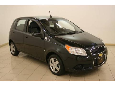 Black Granite Metallic Chevrolet Aveo Aveo5 LT.  Click to enlarge.