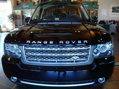 Buckingham Blue Metallic Land Rover Range Rover Supercharged.  Click to enlarge.