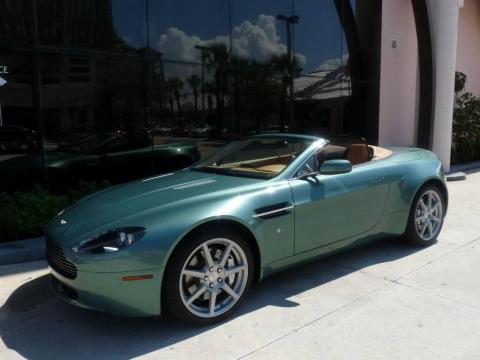 DBR9 Racing Green Aston Martin V8 Vantage Roadster.  Click to enlarge.