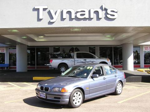 Steel Blue Metallic BMW 3 Series 323i Sedan.  Click to enlarge.