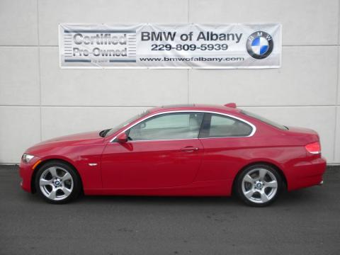 Crimson Red BMW 3 Series 328i Coupe.  Click to enlarge.