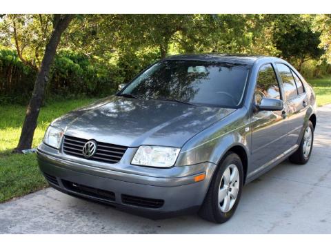 Platinum Grey Metallic Volkswagen Jetta GLS Sedan.  Click to enlarge.