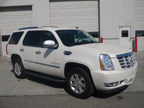 White Diamond Cadillac Escalade AWD.  Click to enlarge.
