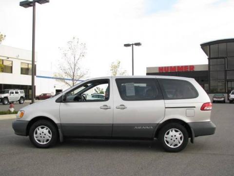 Used 2002 toyota sienna ce