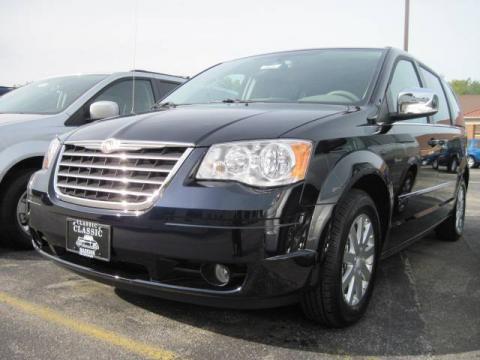 Modern Blue Pearl Chrysler Town & Country Touring.  Click to enlarge.