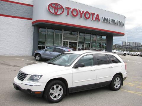 Stone White Chrysler Pacifica Touring AWD.  Click to enlarge.