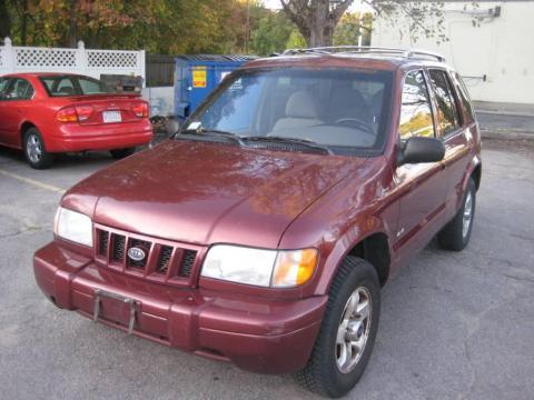 Pepper Red Kia Sportage 4x4.  Click to enlarge.