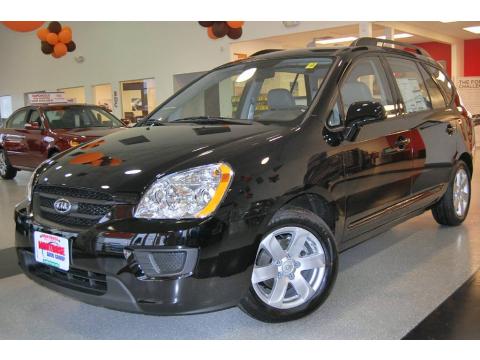 Shadow Black Kia Rondo LX.  Click to enlarge.